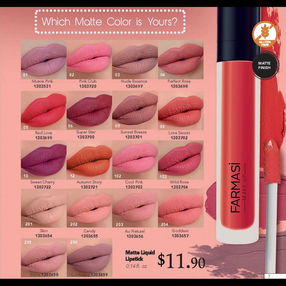 Lipsticks from Farmasi